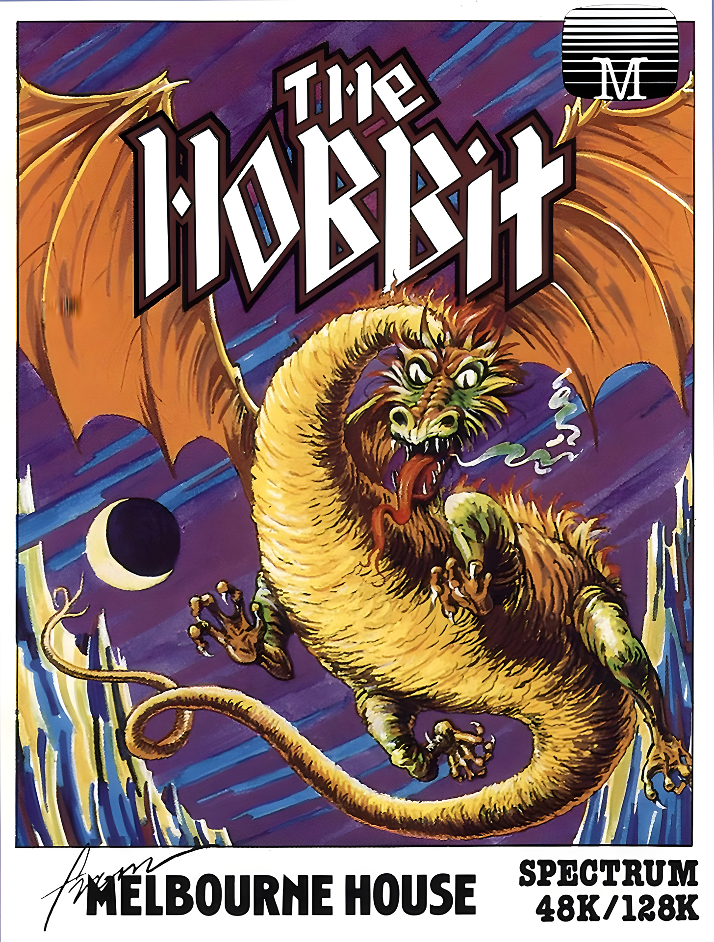 The Hobbit - Text adventure game - Cover