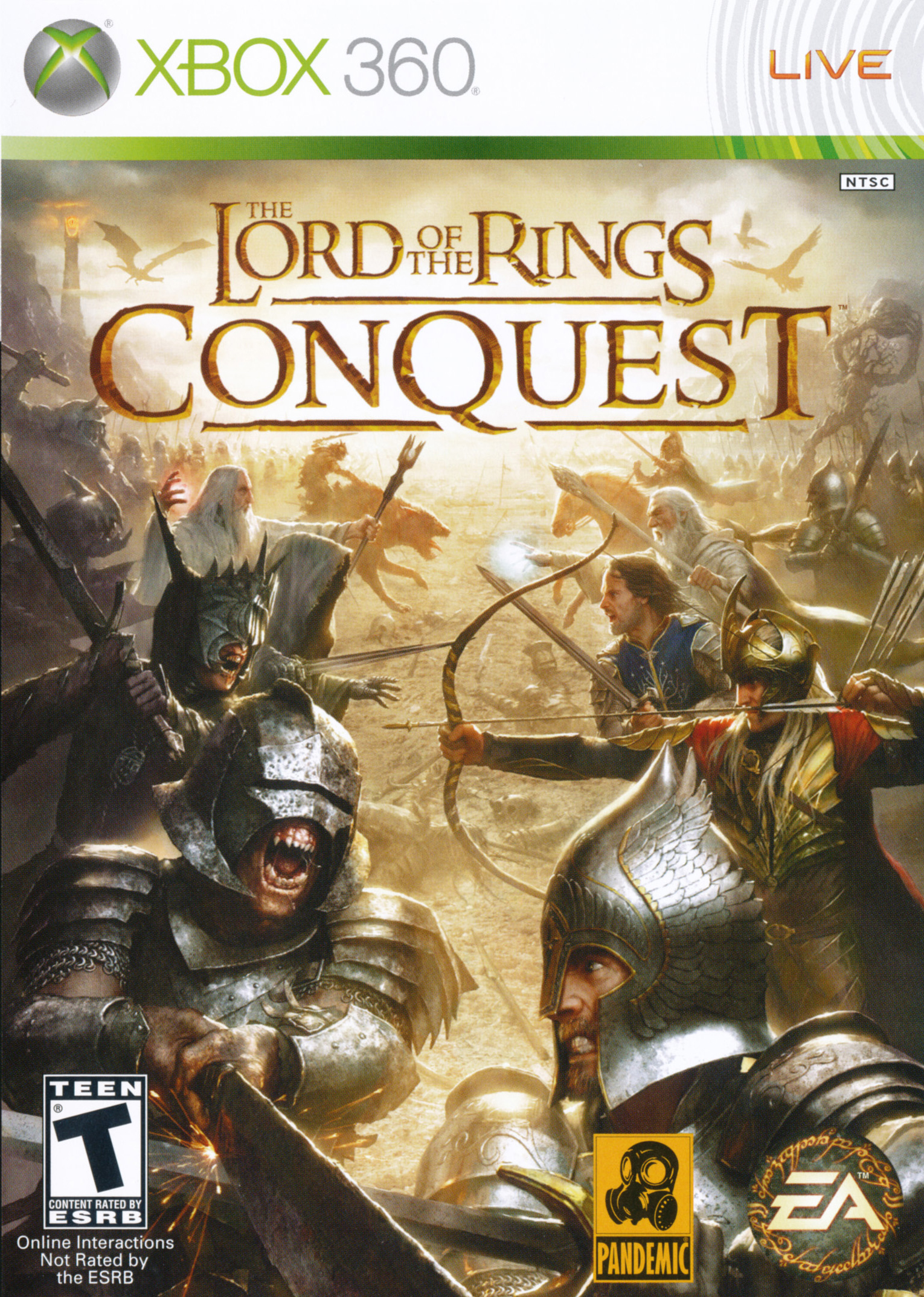 The Lord of the Rings: Conquest - Cover