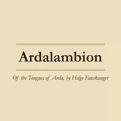 Ardalambion - Cover