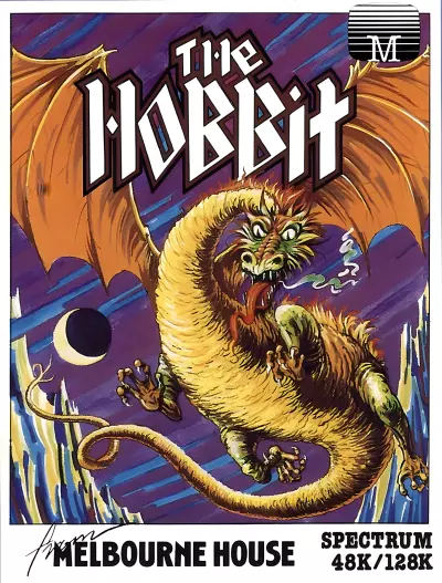 The Hobbit - Text adventure game - Cover