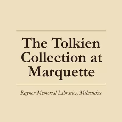 Tolkien Collection at Marquette - Cover